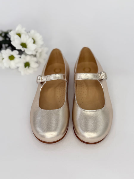 Isla Mary Jane Champagne Gold