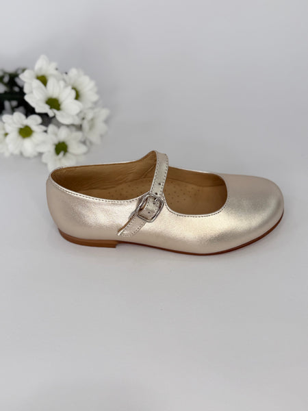 Isla Mary Jane Champagne Gold