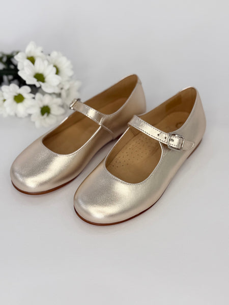 Isla Mary Jane Champagne Gold