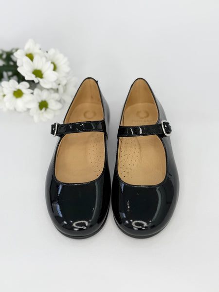 Isla Mary Jane Black Patent