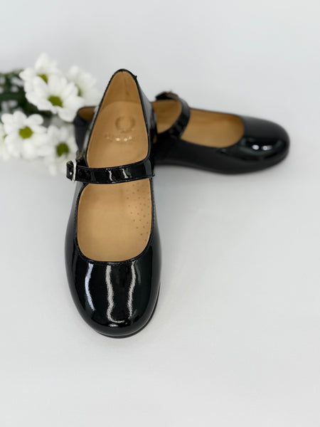 Isla Mary Jane Black Patent