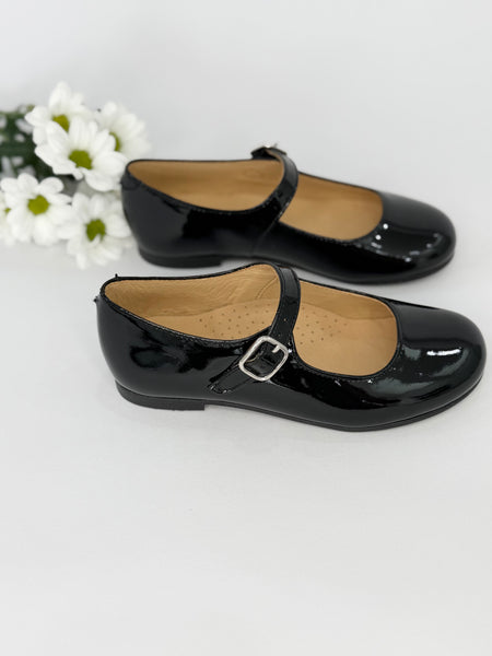 Isla Mary Jane Black Patent