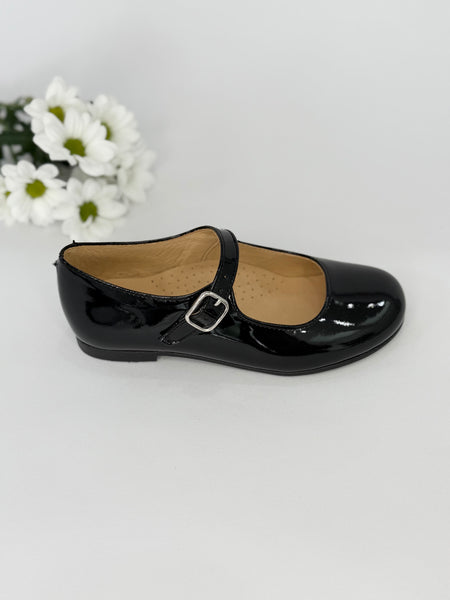 Isla Mary Jane Black Patent
