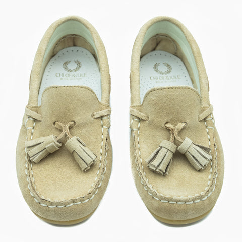 Loafer Duke Tan Suede with Tassel