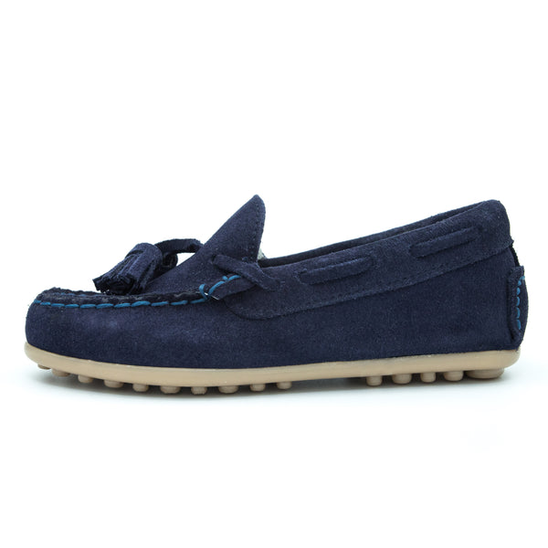 Loafer Duke Navy Suede with Tassel